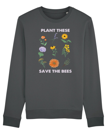 Plant These Save the Bees Anthracite