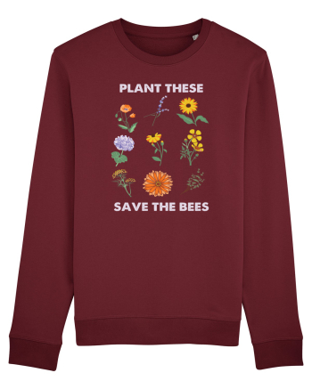 Plant These Save the Bees Burgundy
