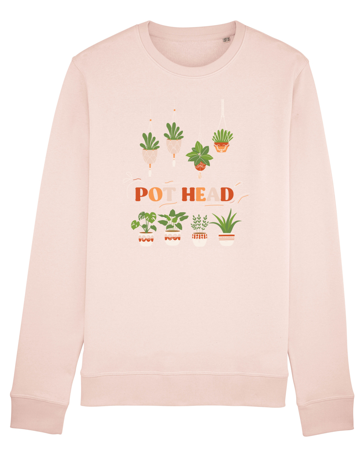 Bluză mânecă lungă Unisex Rise Candy Pink