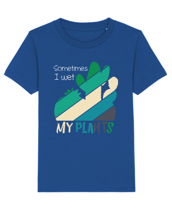 Sometimes I Wet My Plants Majorelle Blue