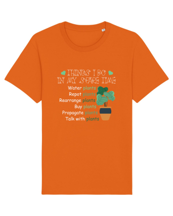 Things I Do In My Space Time Bright Orange