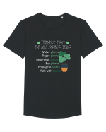 Things I Do In My Space Time Tricou mânecă scurtă guler larg Bărbat Skater