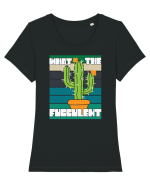 What the Fucculent Tricou mânecă scurtă guler larg fitted Damă Expresser