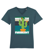 What the Fucculent Tricou mânecă scurtă guler V Bărbat Presenter