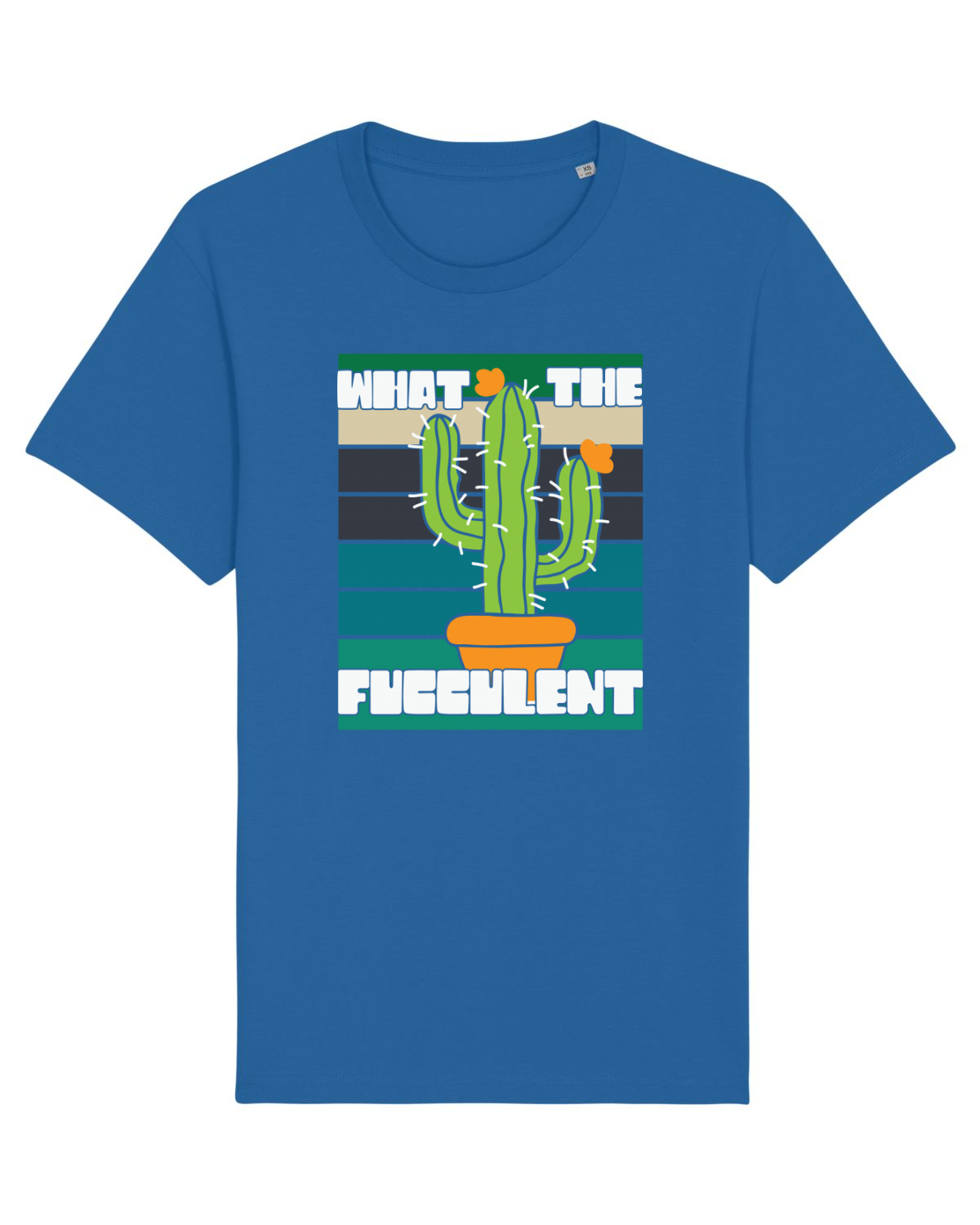 Tricou mânecă scurtă Unisex Rocker Royal Blue