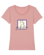 My perfection Tricou mânecă scurtă guler larg fitted Damă Expresser
