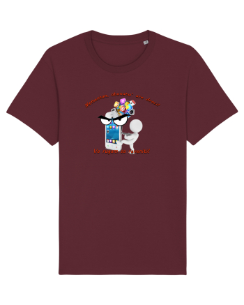 Nu raspund la telefon Burgundy