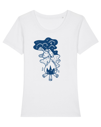 La un foc de tabara White