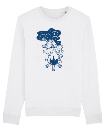 La un foc de tabara White