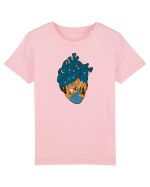 in inima mea este muntele Tricou mânecă scurtă  Copii Mini Creator