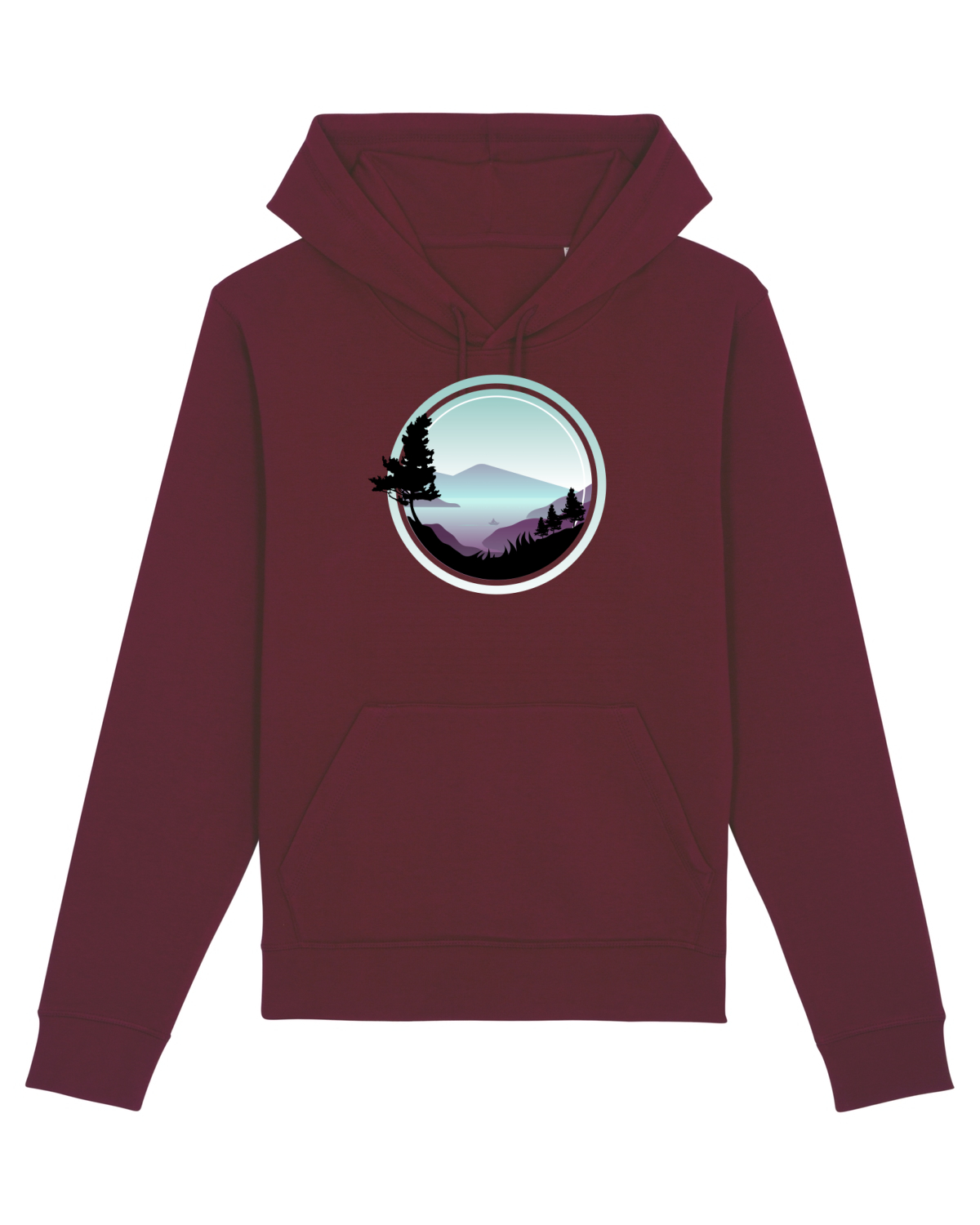 Hanorac Unisex Drummer Burgundy