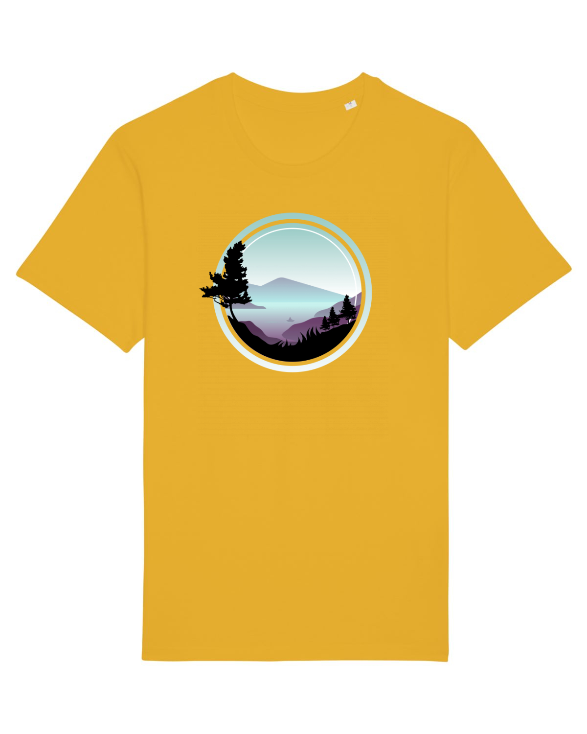 Tricou mânecă scurtă Unisex Rocker Spectra Yellow