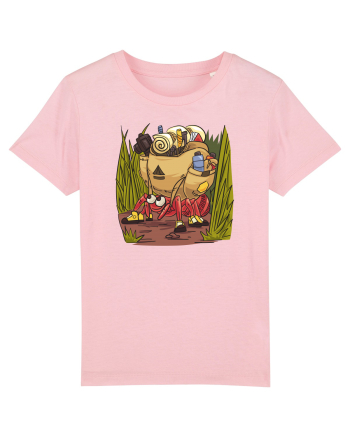 Cu crabul la padure Cotton Pink