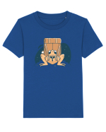 Broasca ce care un rupsac in spate Tricou mânecă scurtă  Copii Mini Creator