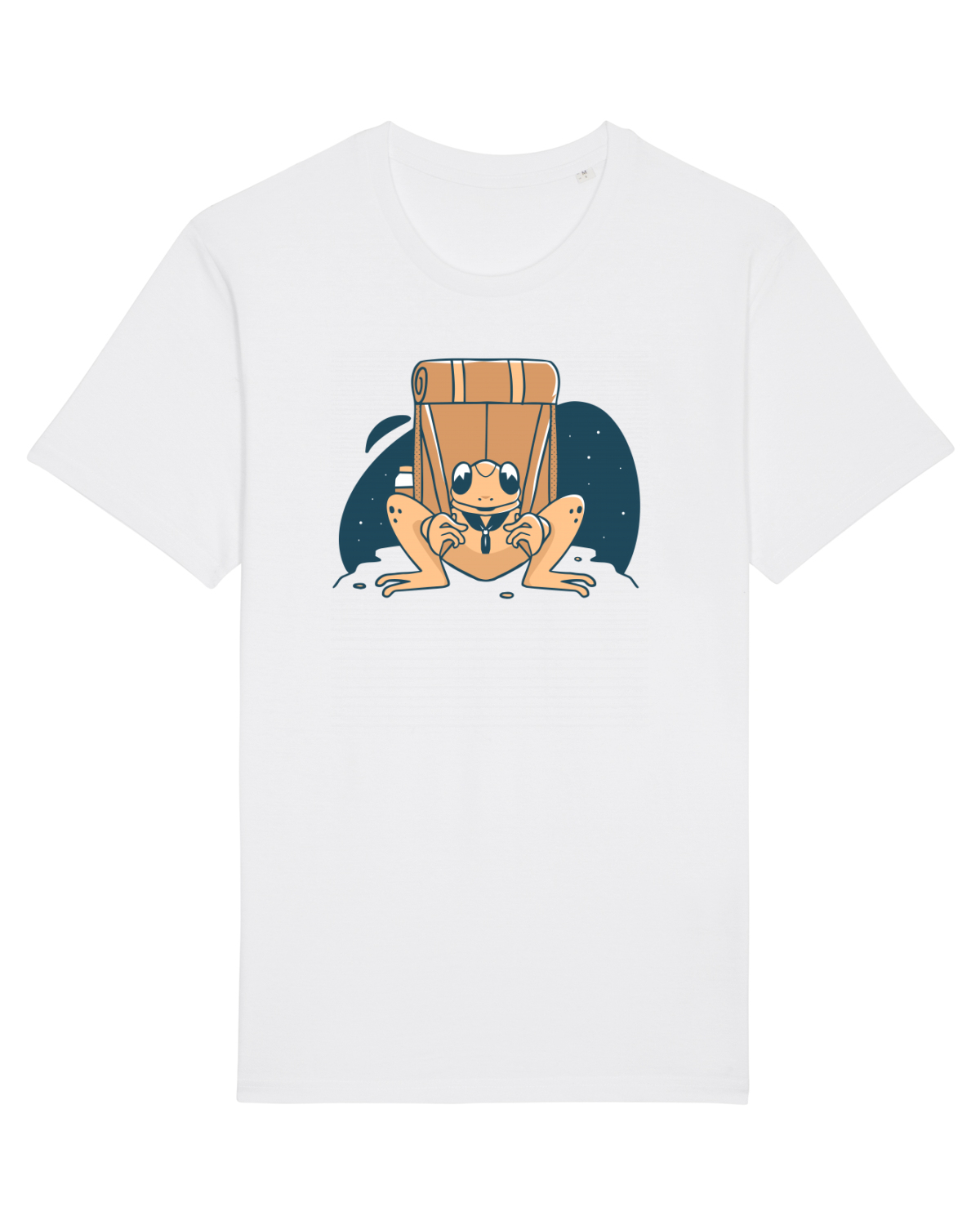 Tricou mânecă scurtă Unisex Rocker White