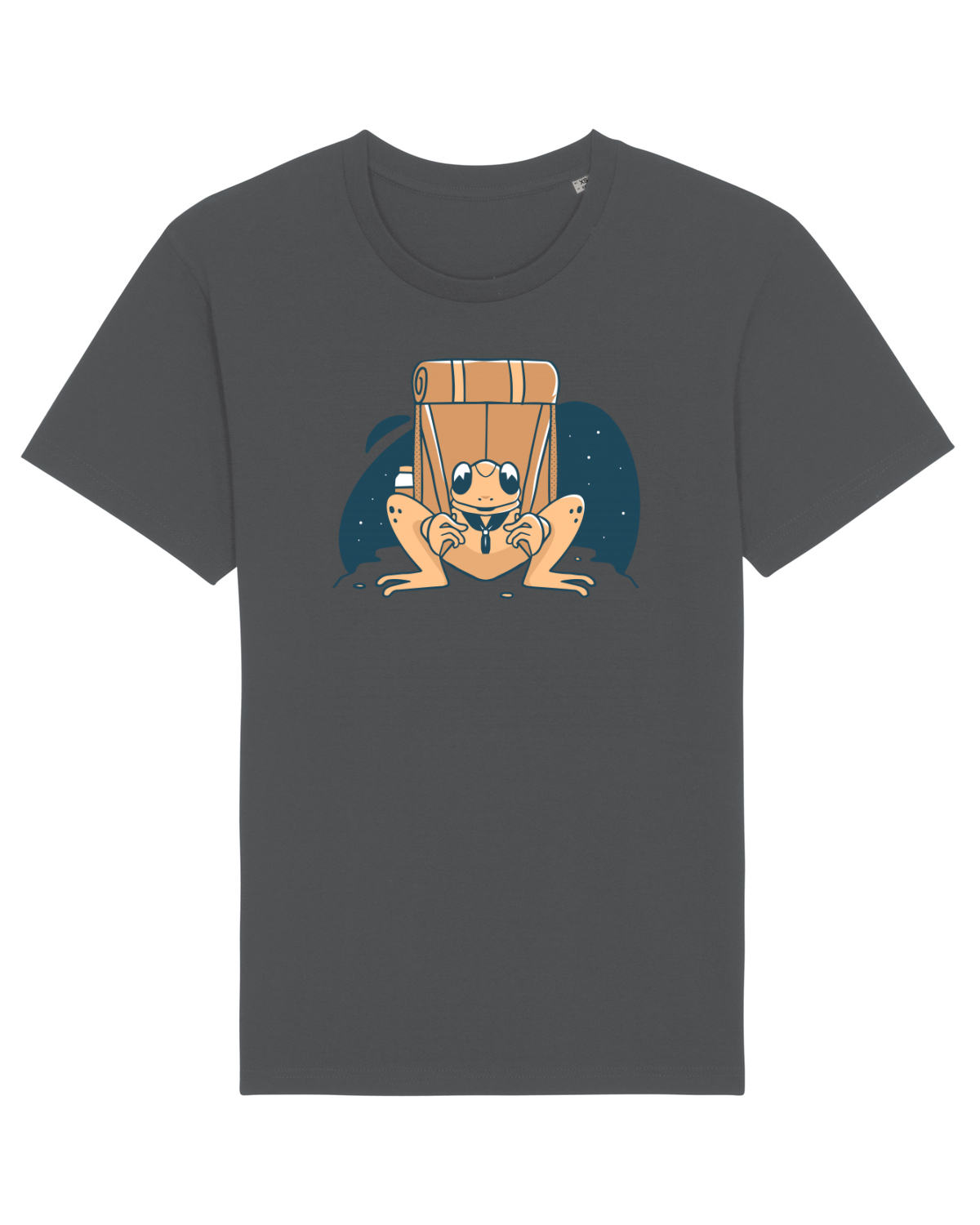 Tricou mânecă scurtă Unisex Rocker Anthracite