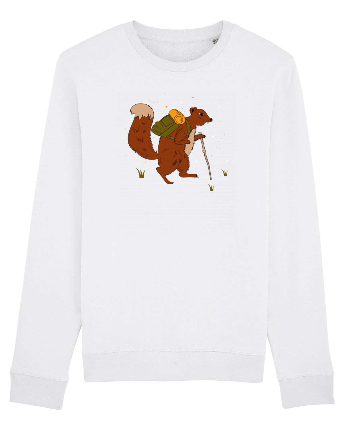 Bluză mânecă lungă Unisex Rise White
