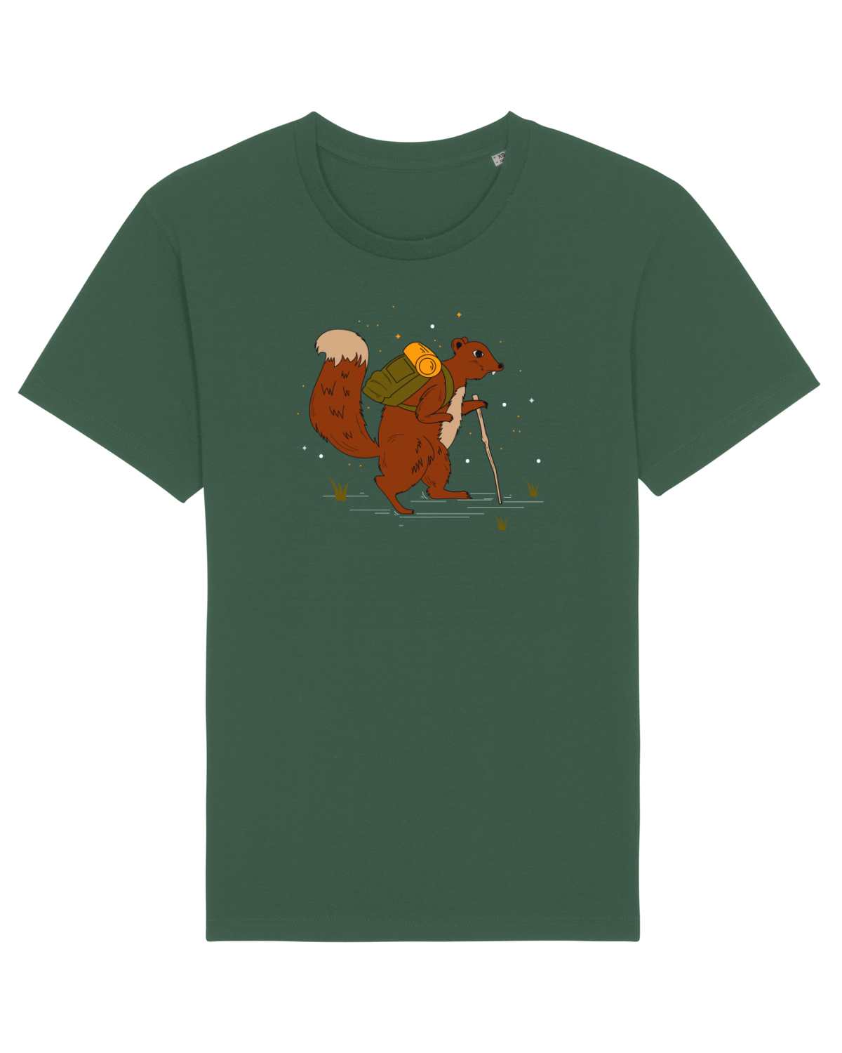 Tricou mânecă scurtă Unisex Rocker Bottle Green