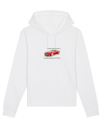 Plangi in Ferrari White