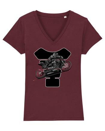 Tank Protector Sport Bike Burgundy
