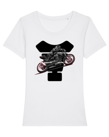 Tank Protector Sport Bike White