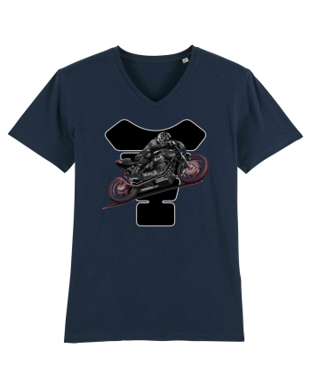 Tank Protector Sport Bike French Navy