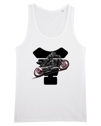 Tank Protector Sport Bike White