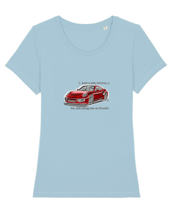 Plangi in Porsche Sky Blue