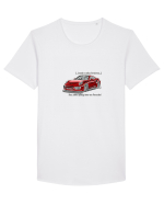 Plangi in Porsche Tricou mânecă scurtă guler larg Bărbat Skater