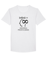 Infinit Tricou mânecă scurtă guler larg Bărbat Skater