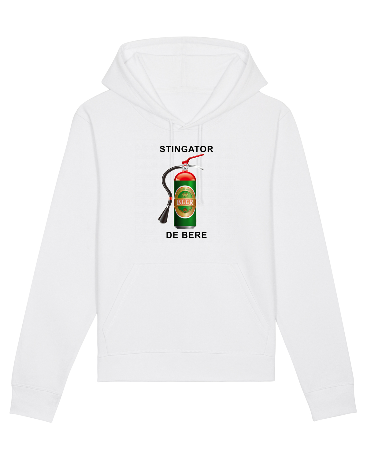 Hanorac Unisex Drummer White