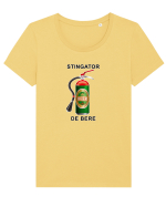 Stingator de bere Tricou mânecă scurtă guler larg fitted Damă Expresser