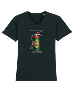 Stingator de bere Tricou mânecă scurtă guler V Bărbat Presenter