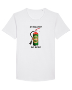 Stingator de bere Tricou mânecă scurtă guler larg Bărbat Skater