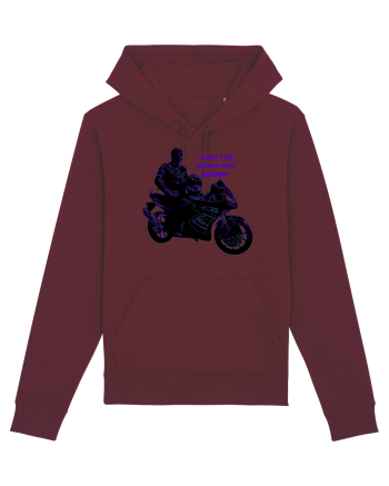 Rubber side down Burgundy