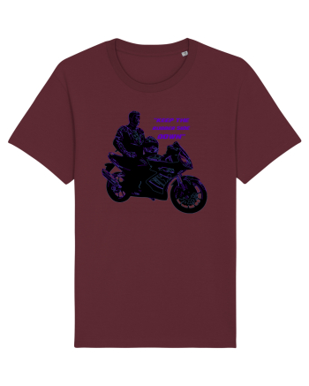 Rubber side down Burgundy