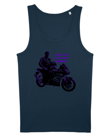 Rubber side down Navy