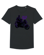 Rubber side down Tricou mânecă scurtă guler larg Bărbat Skater