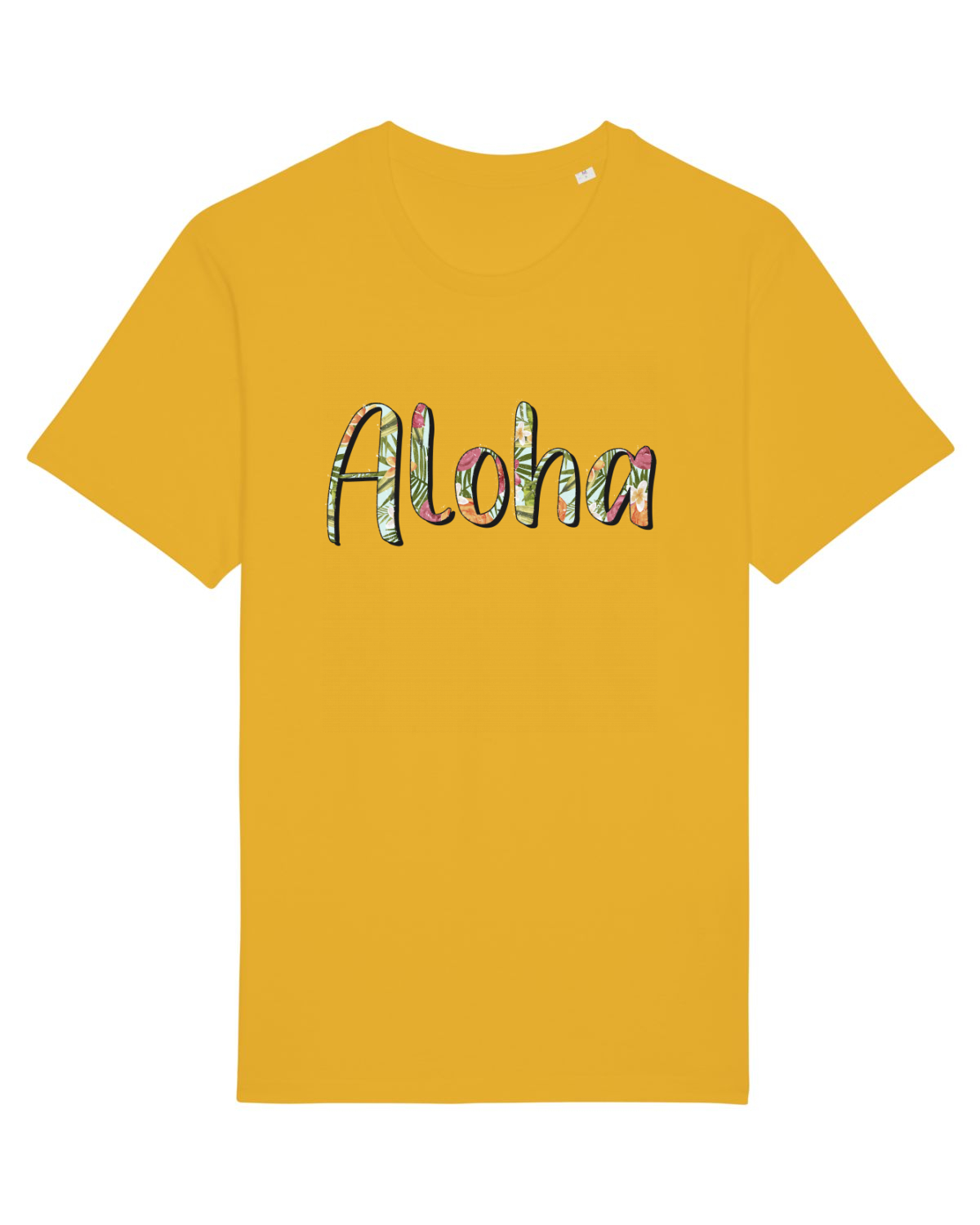 Tricou mânecă scurtă Unisex Rocker Spectra Yellow