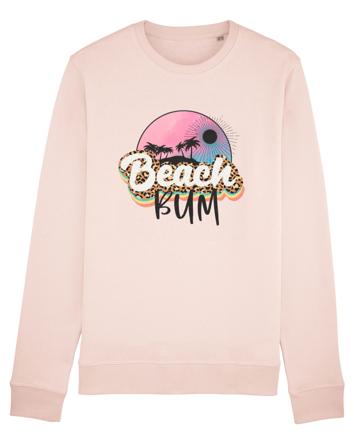 Bluză mânecă lungă Unisex Rise Candy Pink