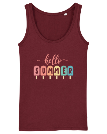 Hello Summer Burgundy