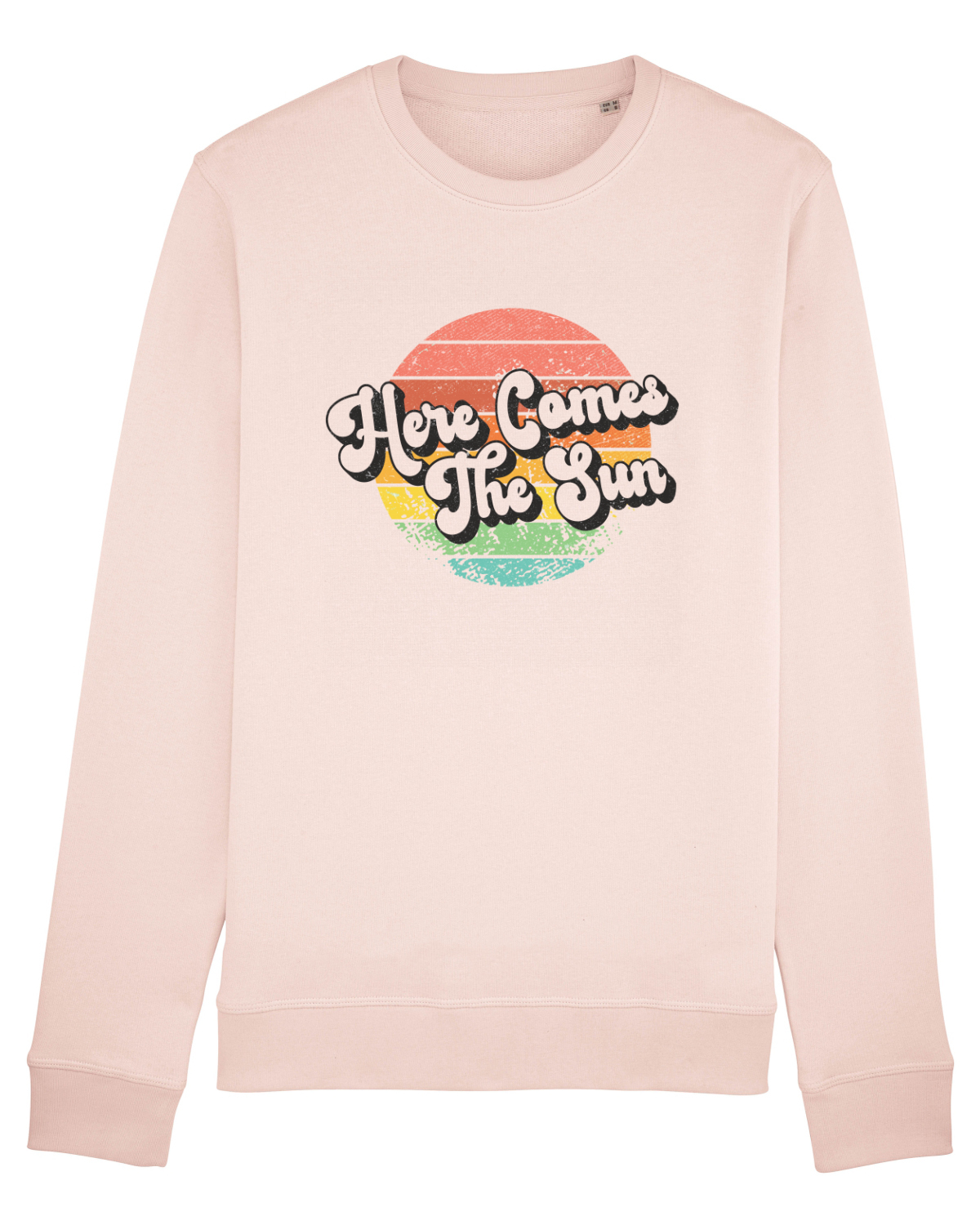 Bluză mânecă lungă Unisex Rise Candy Pink