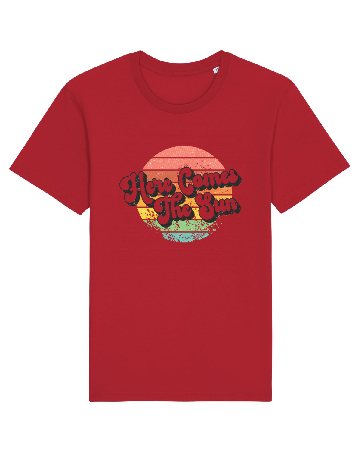 Tricou mânecă scurtă Unisex Rocker Red