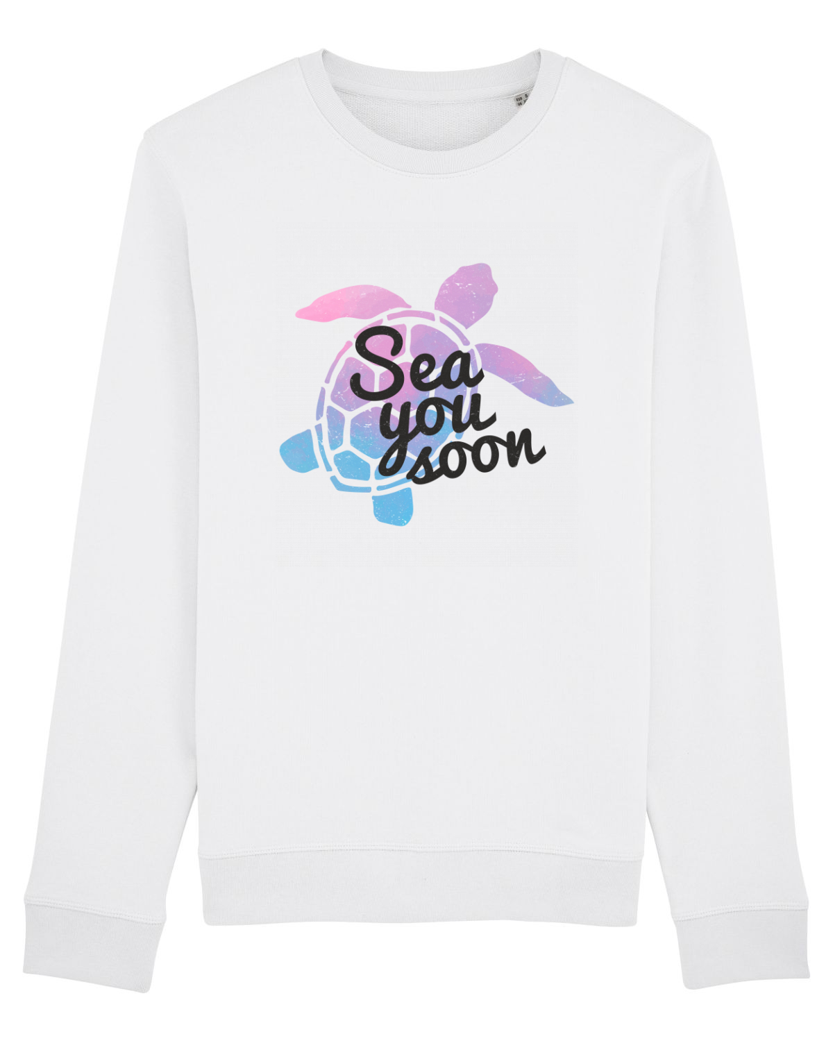 Bluză mânecă lungă Unisex Rise White