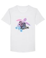 Sea you soon Tricou mânecă scurtă guler larg Bărbat Skater
