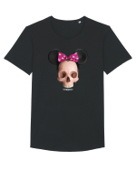Craniu Darkmouse mini Tricou mânecă scurtă guler larg Bărbat Skater