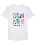 Summer Vibes Tricou mânecă scurtă guler larg Bărbat Skater