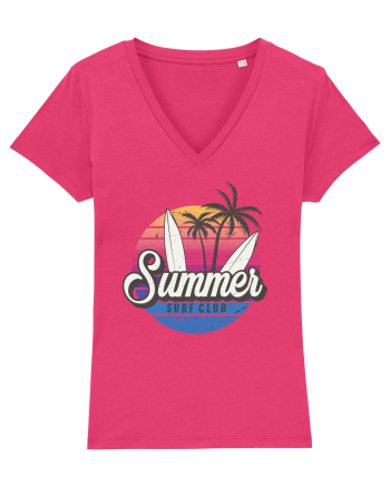 Summer Vintage Sunset Raspberry