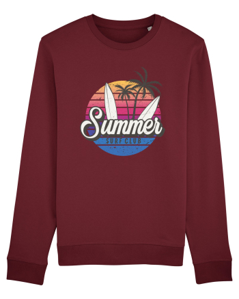 Summer Vintage Sunset Burgundy