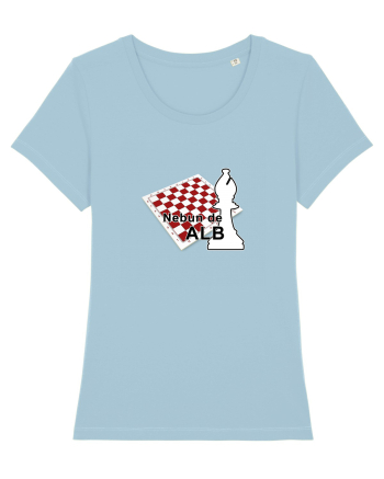Nebun de alb Sky Blue